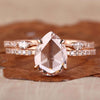 rose cut engagement ring