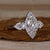 three stone diamond band