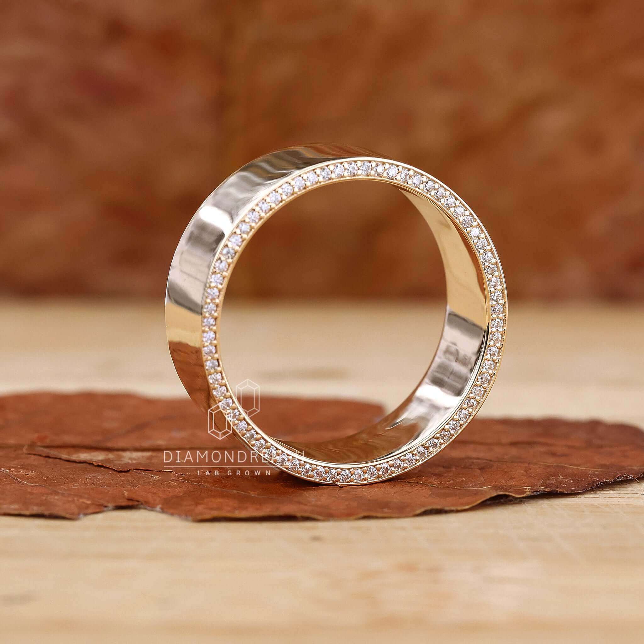 channel set diamond ring