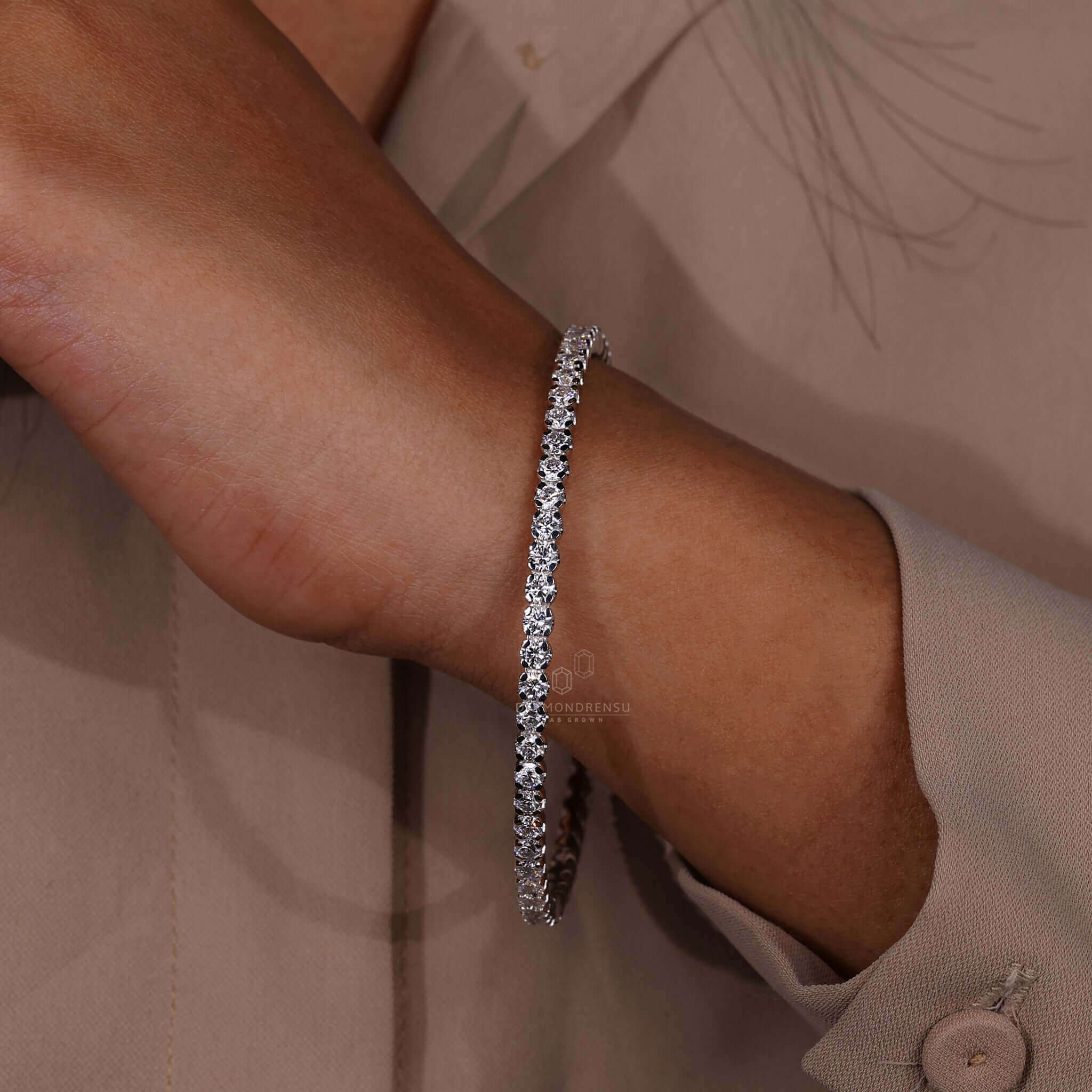 conflict free diamond bracelet