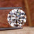 round cut man made diamond