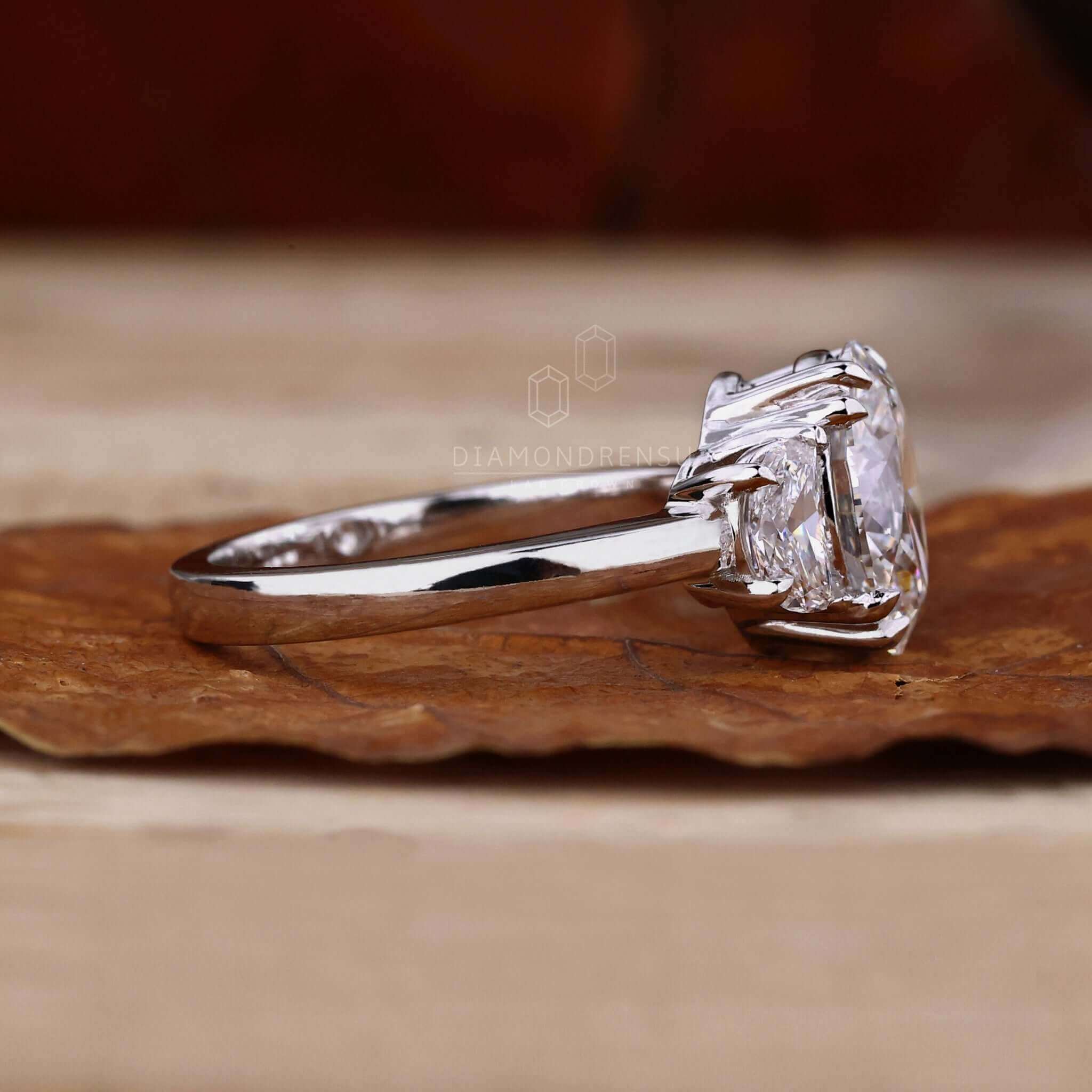 lab grown diamond ring