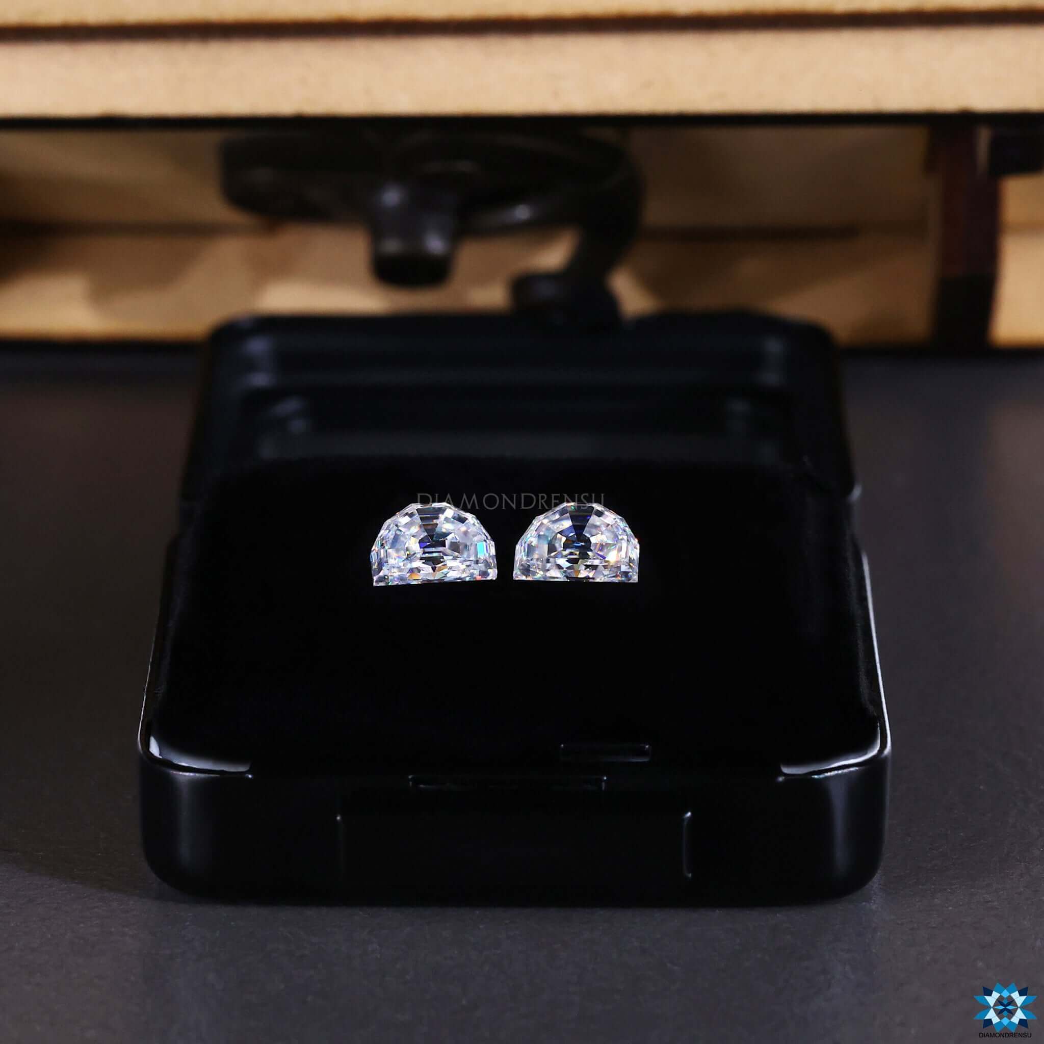 best pair loose moissanite