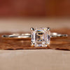 asscher engagement ring