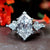 hexagon moissanite ring - diamondrensu