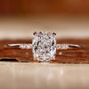 cushion cut diamond ring