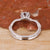 Round Lab-Grown Diamond Ring with Claw Prongs