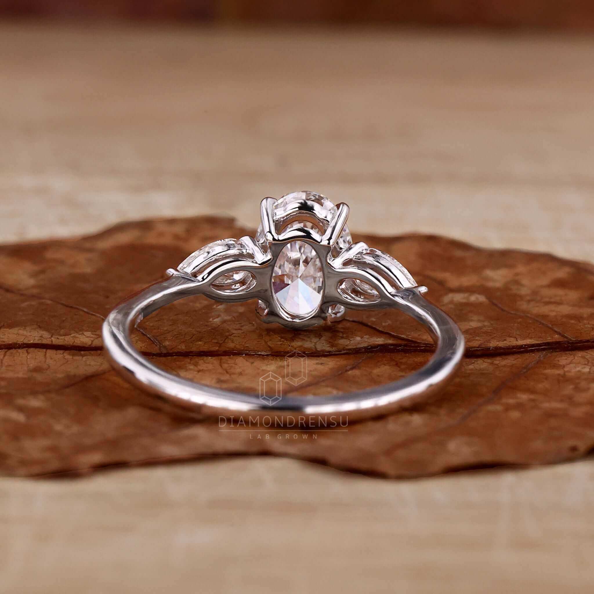 lab grown diamond ring