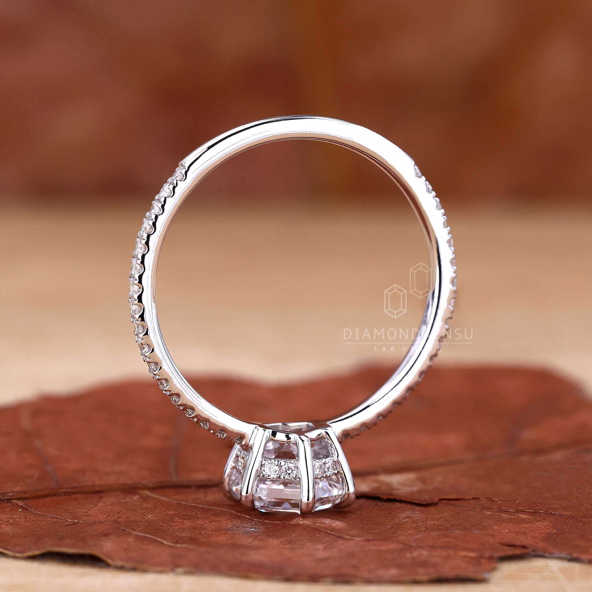 hidden halo engagement ring