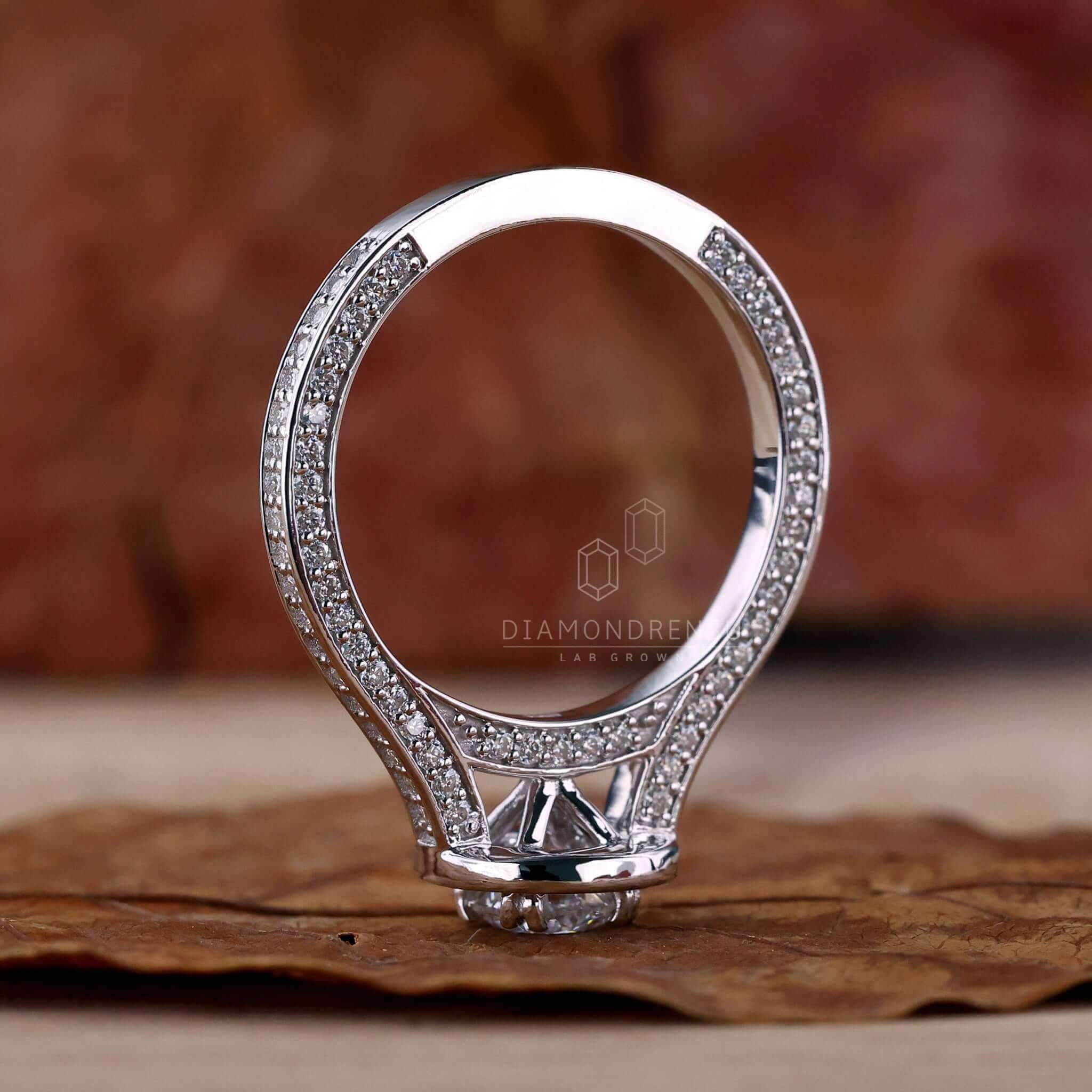 cathedral setting ring