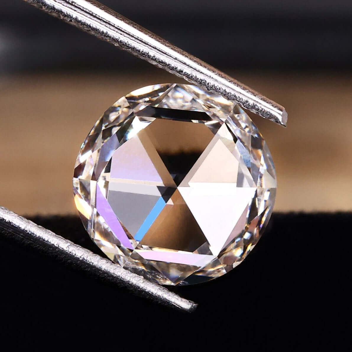 round rose cut diamond