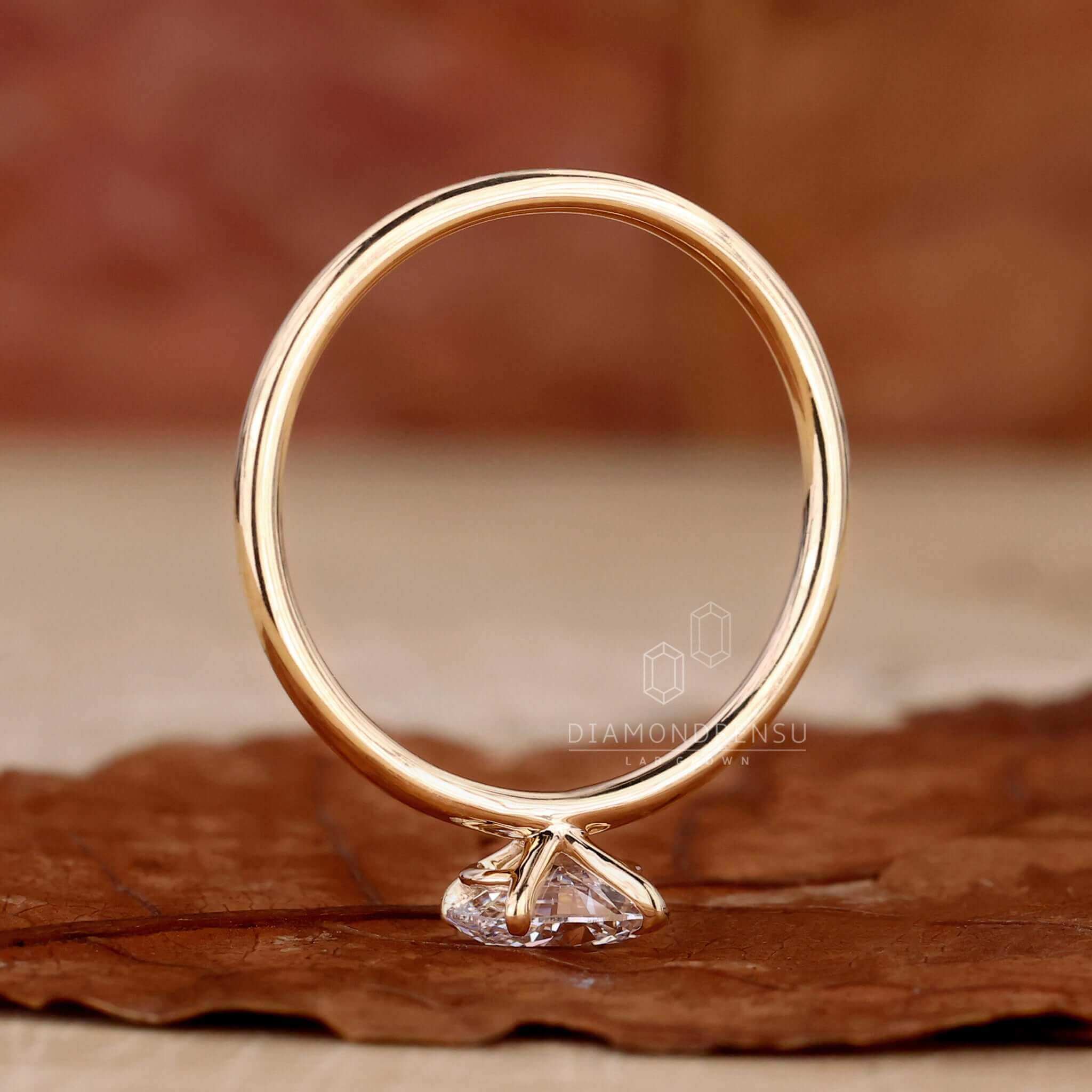 lab grown diamond ring