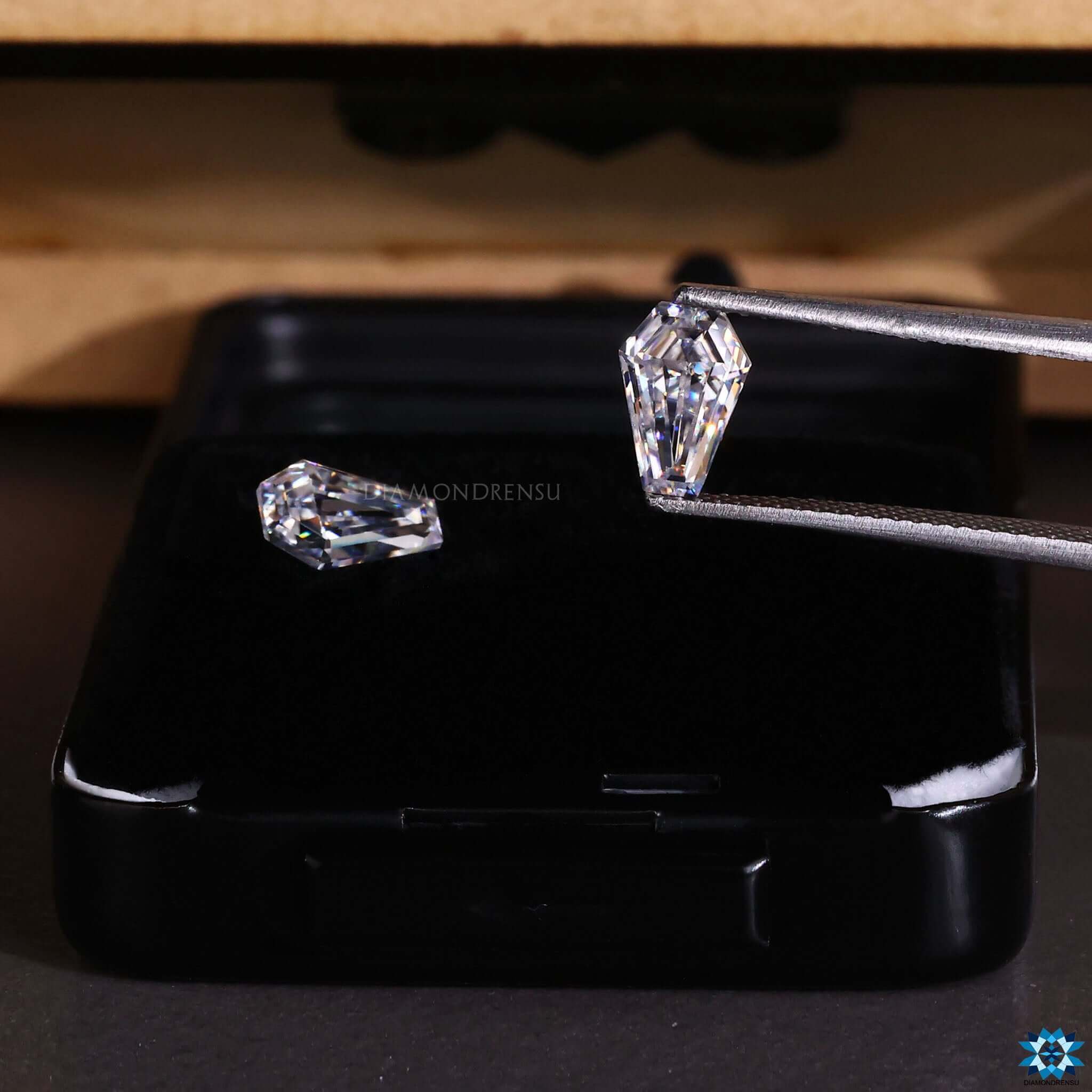 handcrafted moissanite