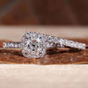 lab grown diamond bridal set