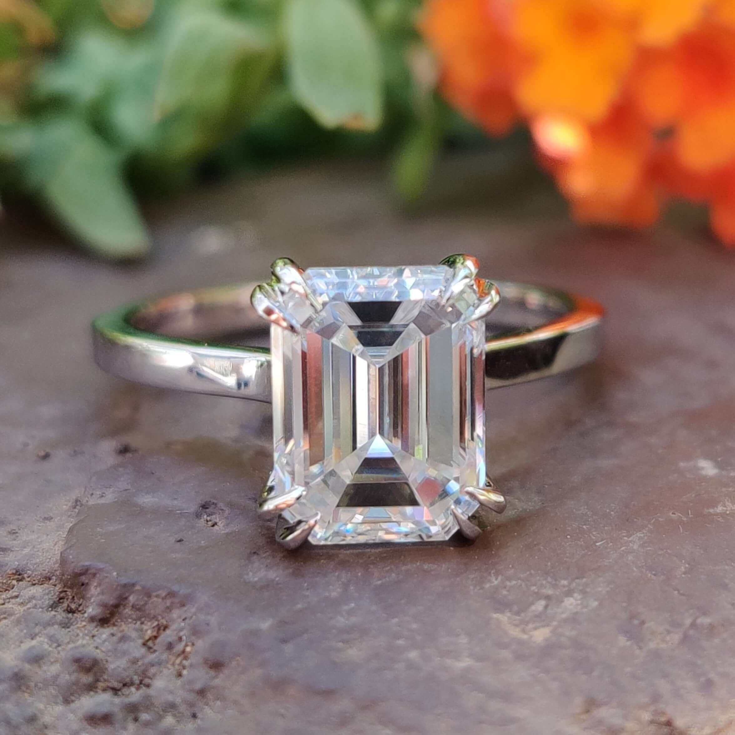 moissanite vs diamond - diamondrensu