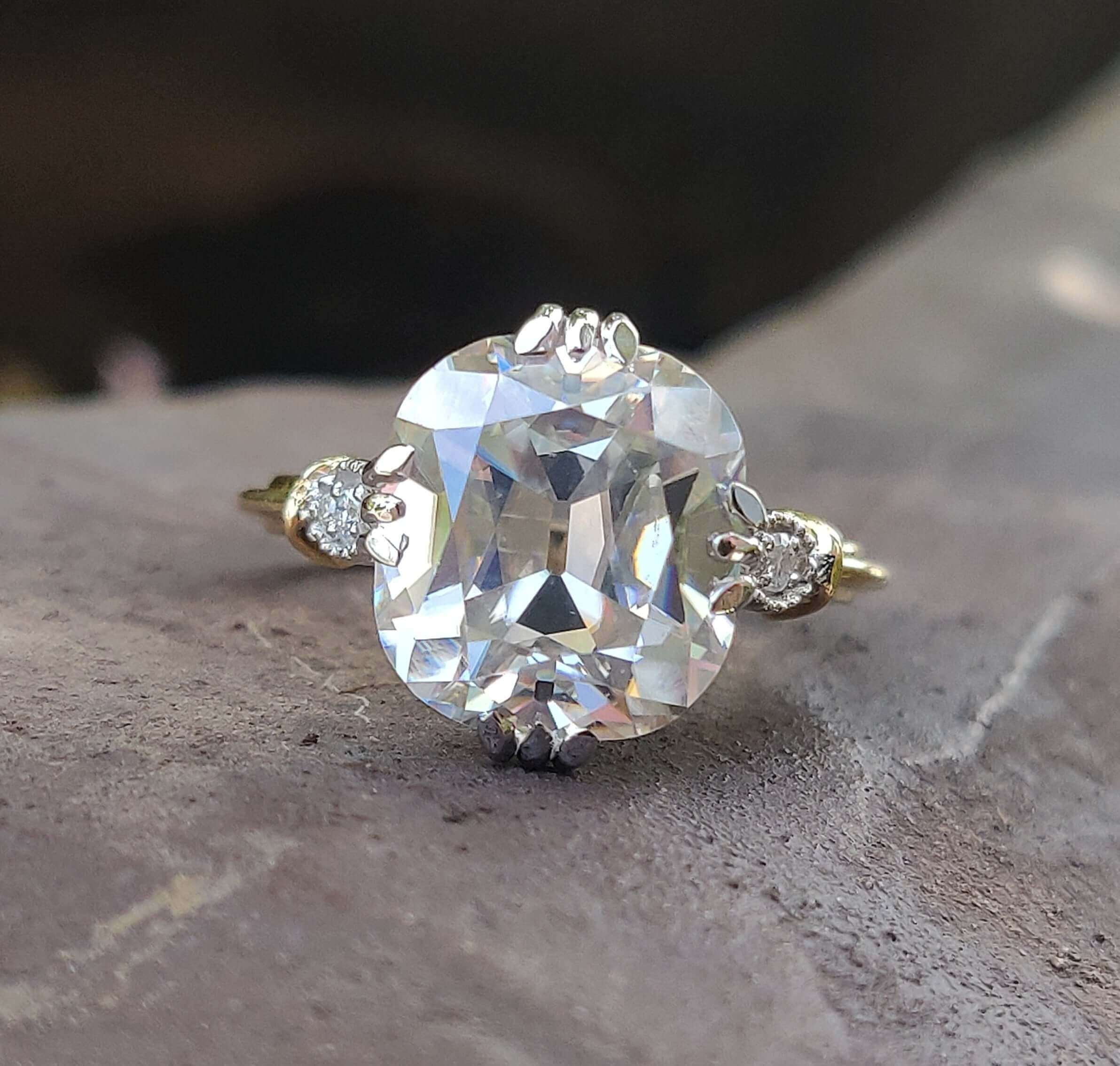 moissanite vs diamond - diamondrensu