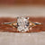 cushion cut lab grown diamond engagement ring