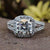 cushion moissanite ring - diamondrensu