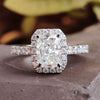 radiant moissanite ring - diamondrensu