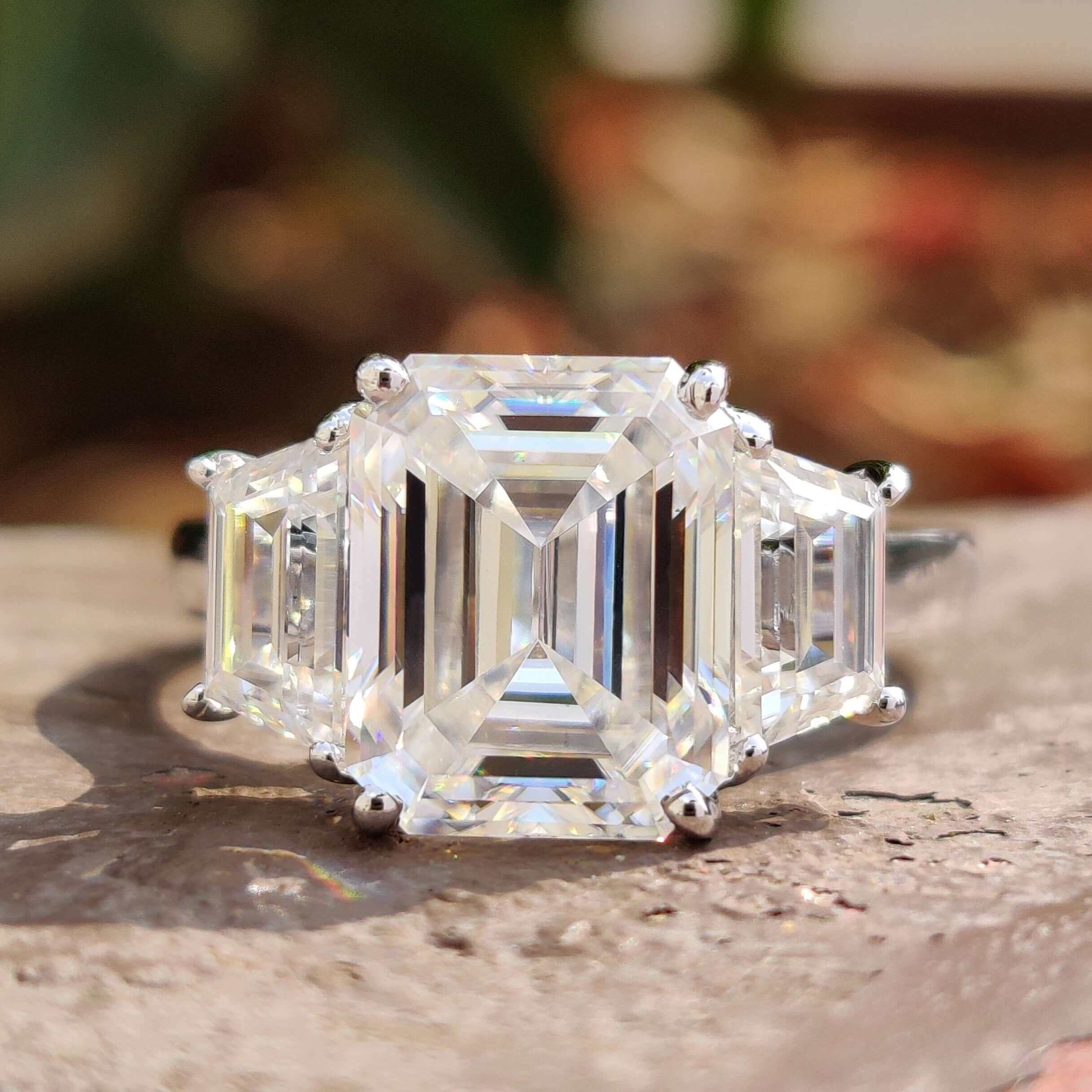 moissanite vs diamond - diamondrensu