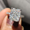 radiant moissanite ring - diamondrensu