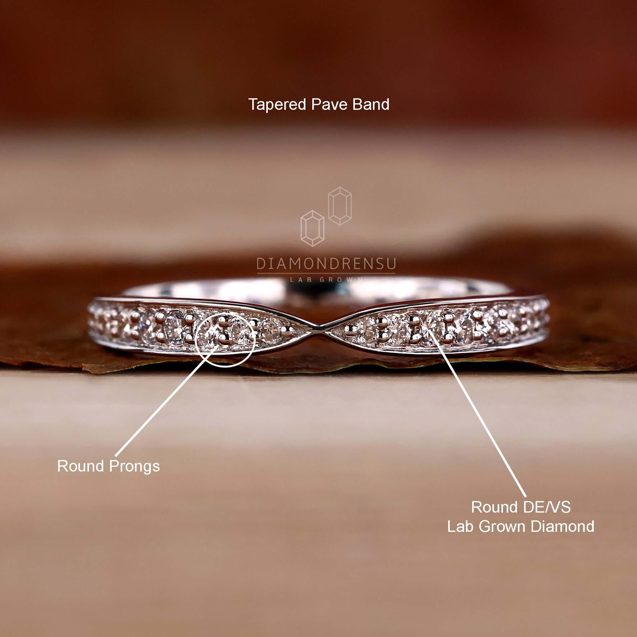 stackable wedding band