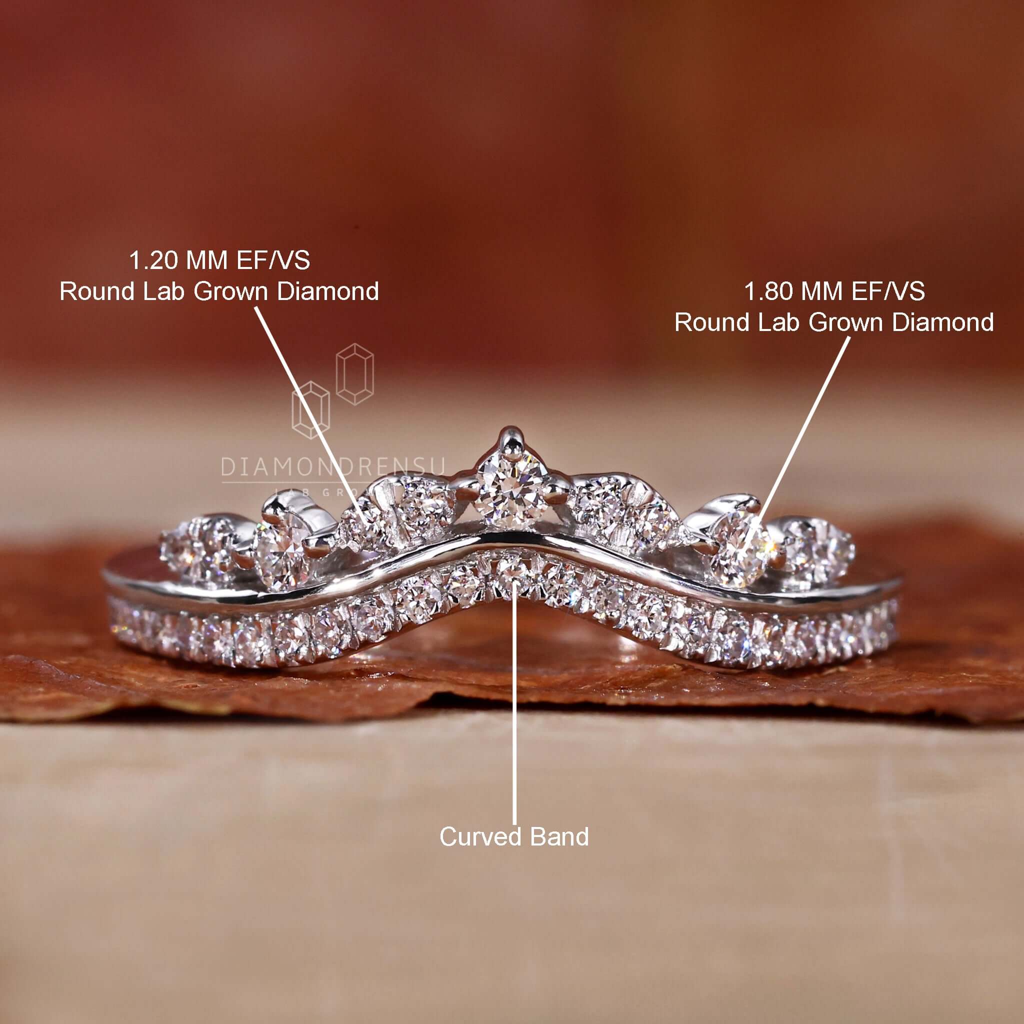 tiara wedding bands