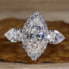 marquise cut engagement ring