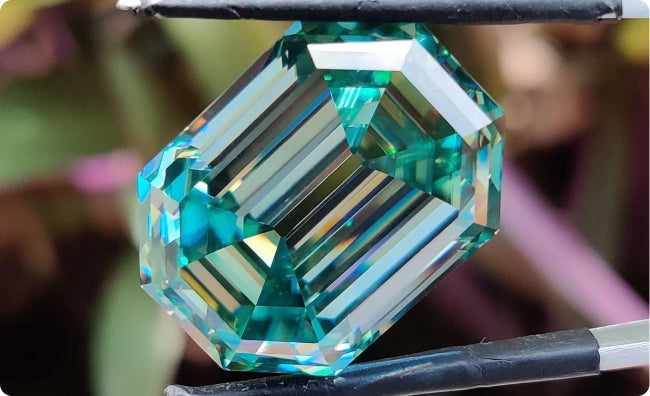 Colored Moissanite