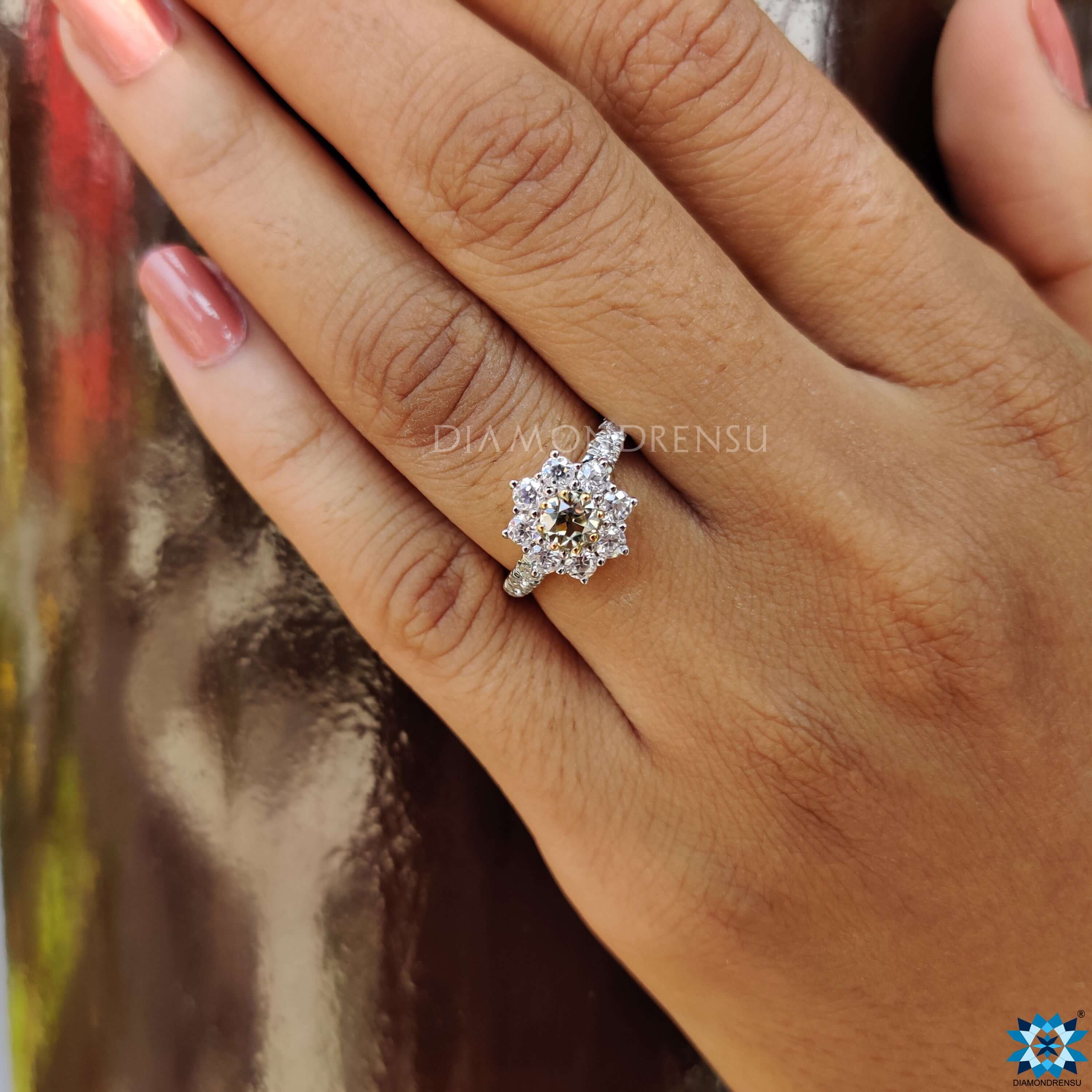 vintage style engagement rings - diamondrensu