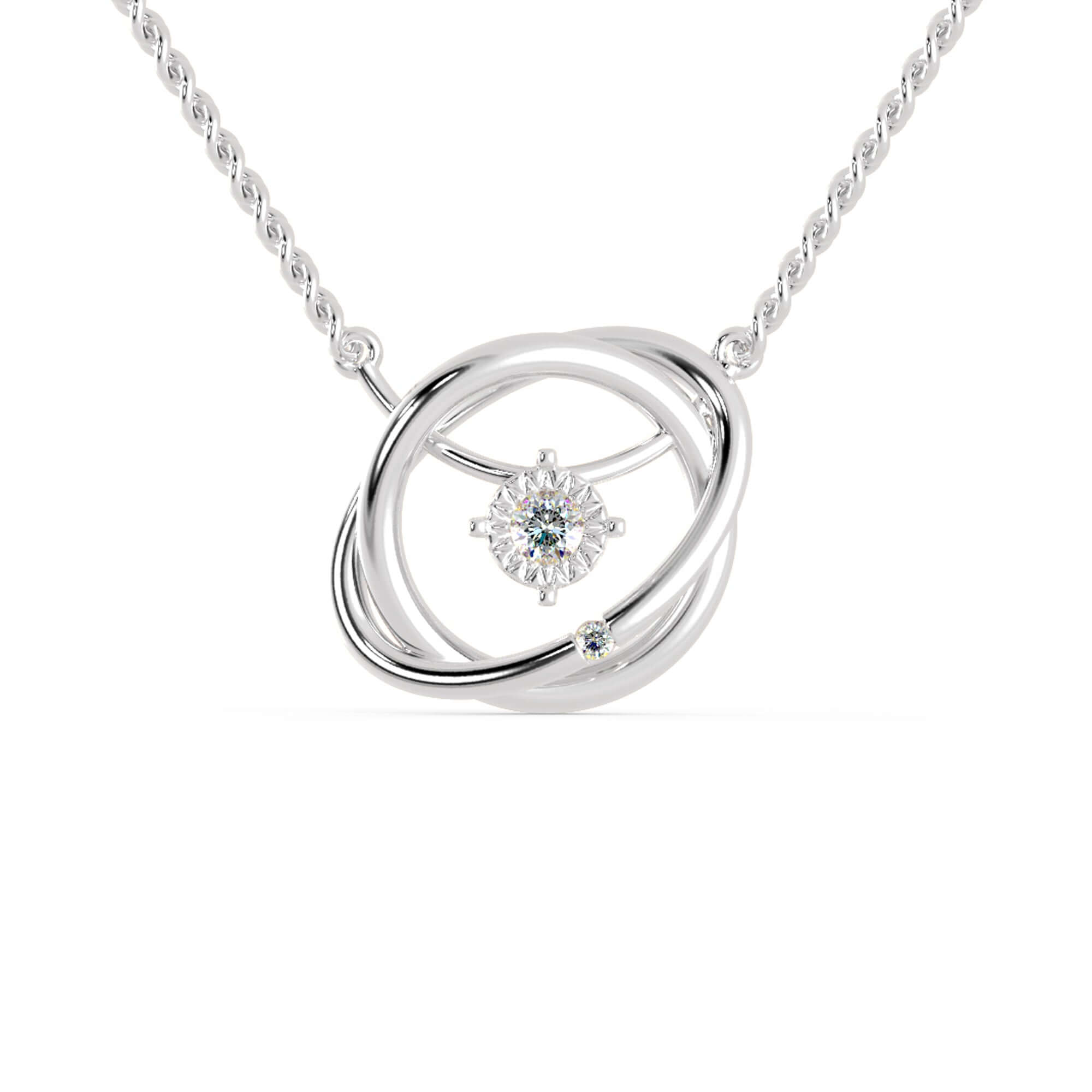 round cut pendant - diamondrensi