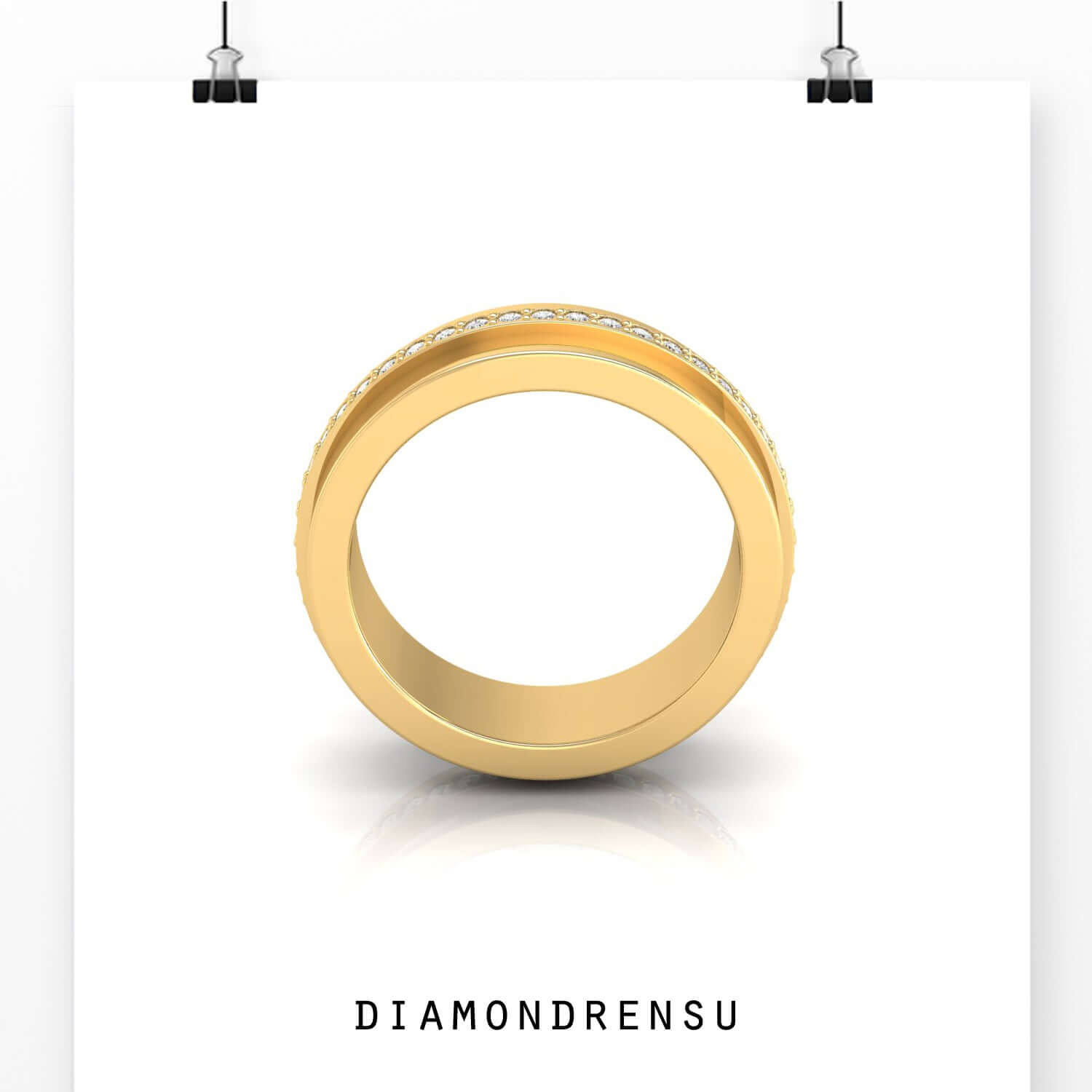 mens moissanite rings - diamondrensu