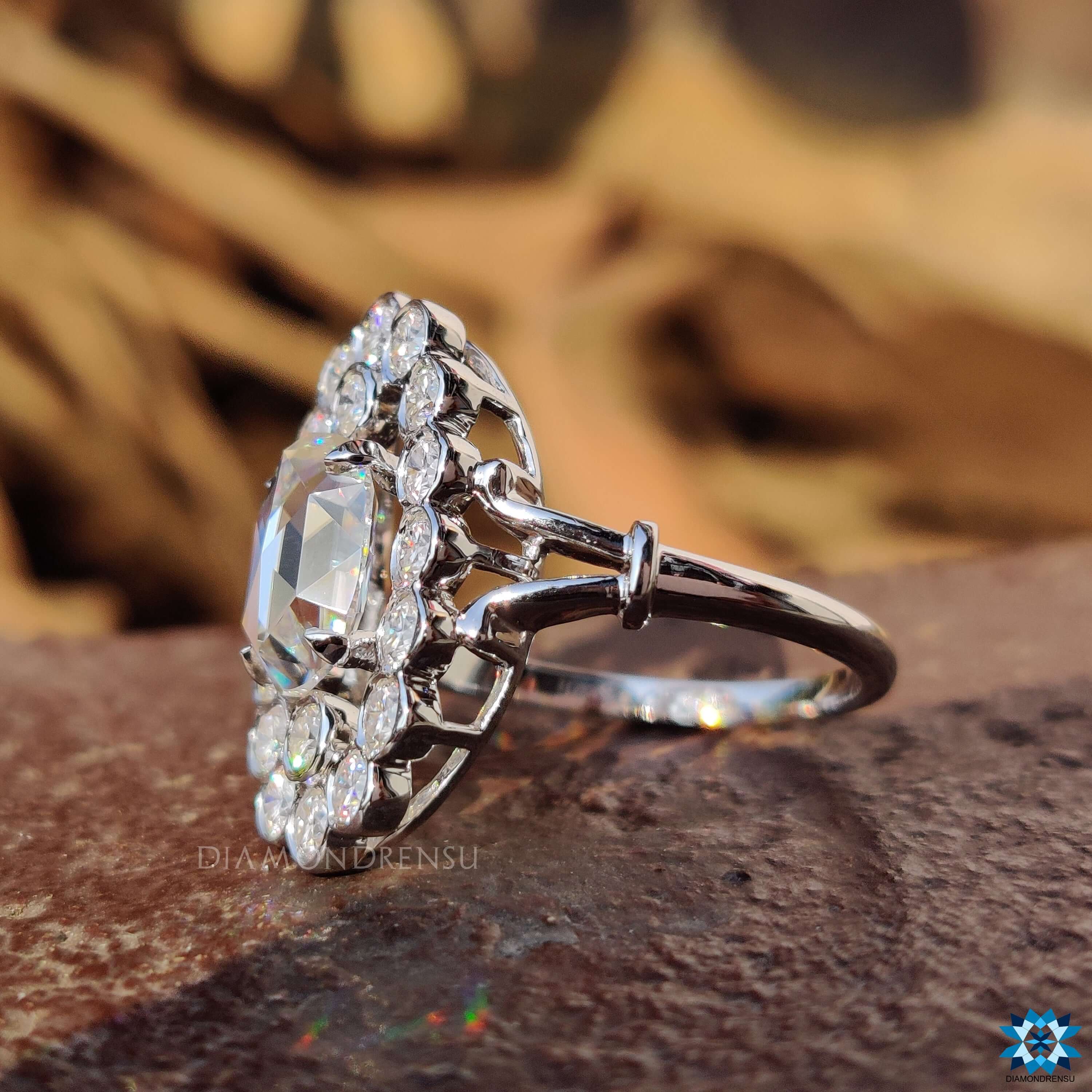 vintage engagement ring - diamondrensu