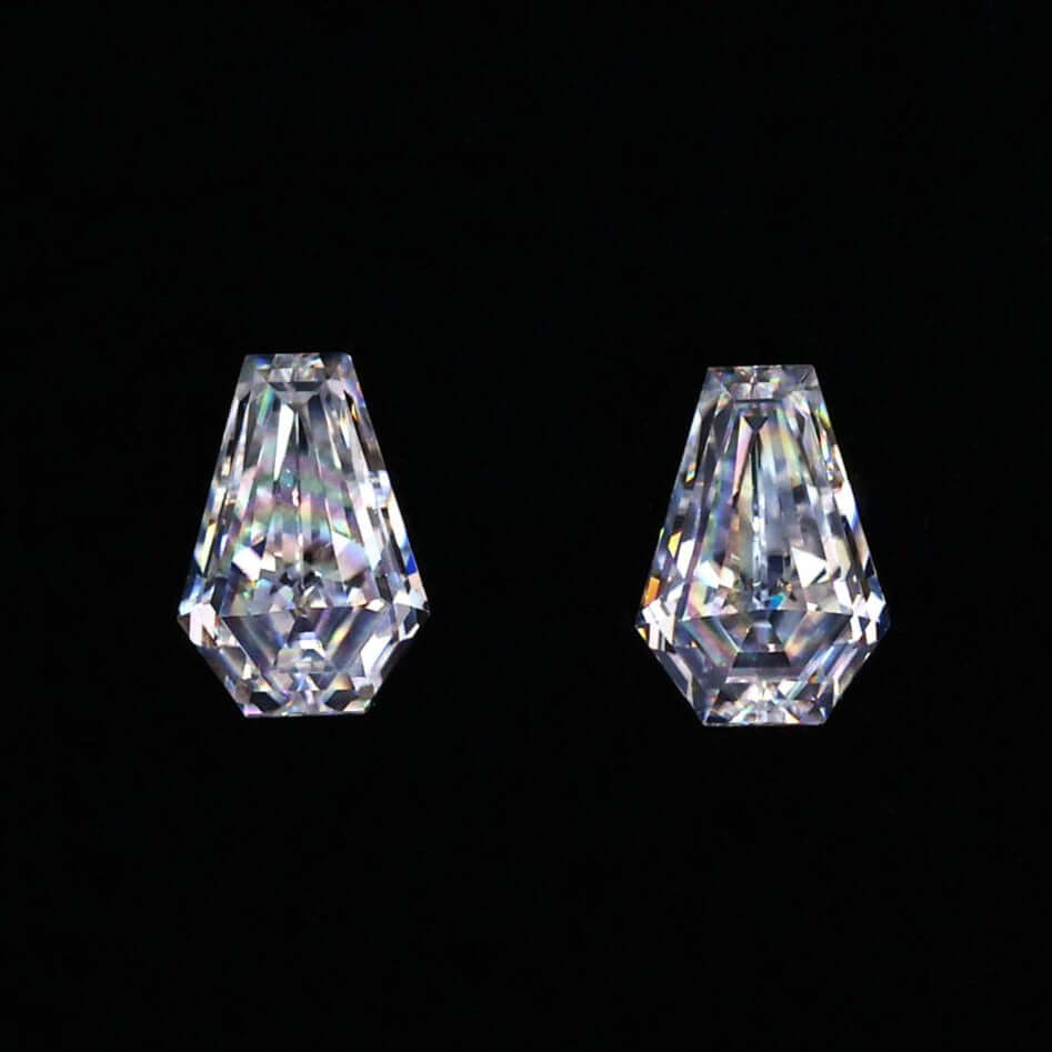 moissanite pair