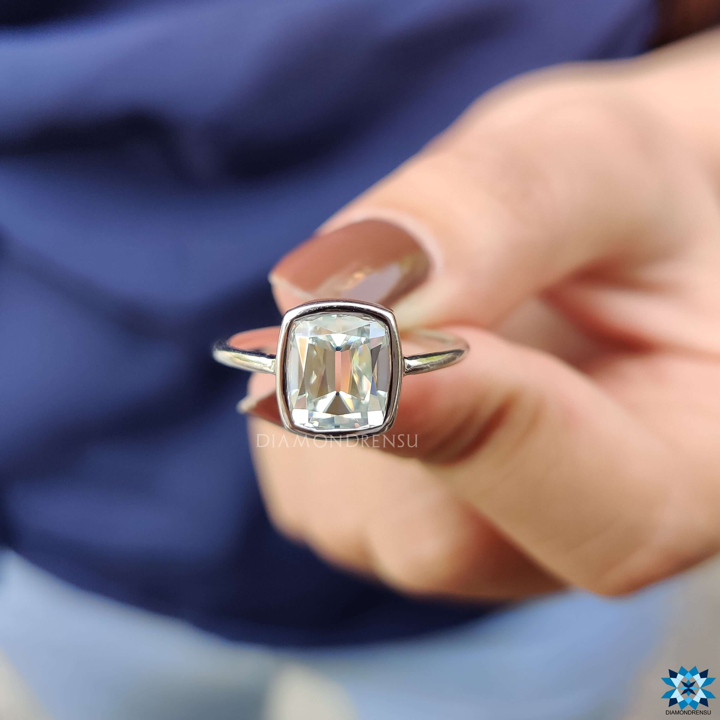 moissanite wedding rings - diamondrensu