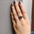 black diamond ring