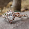 moissanite engagement ring - diamondrensu