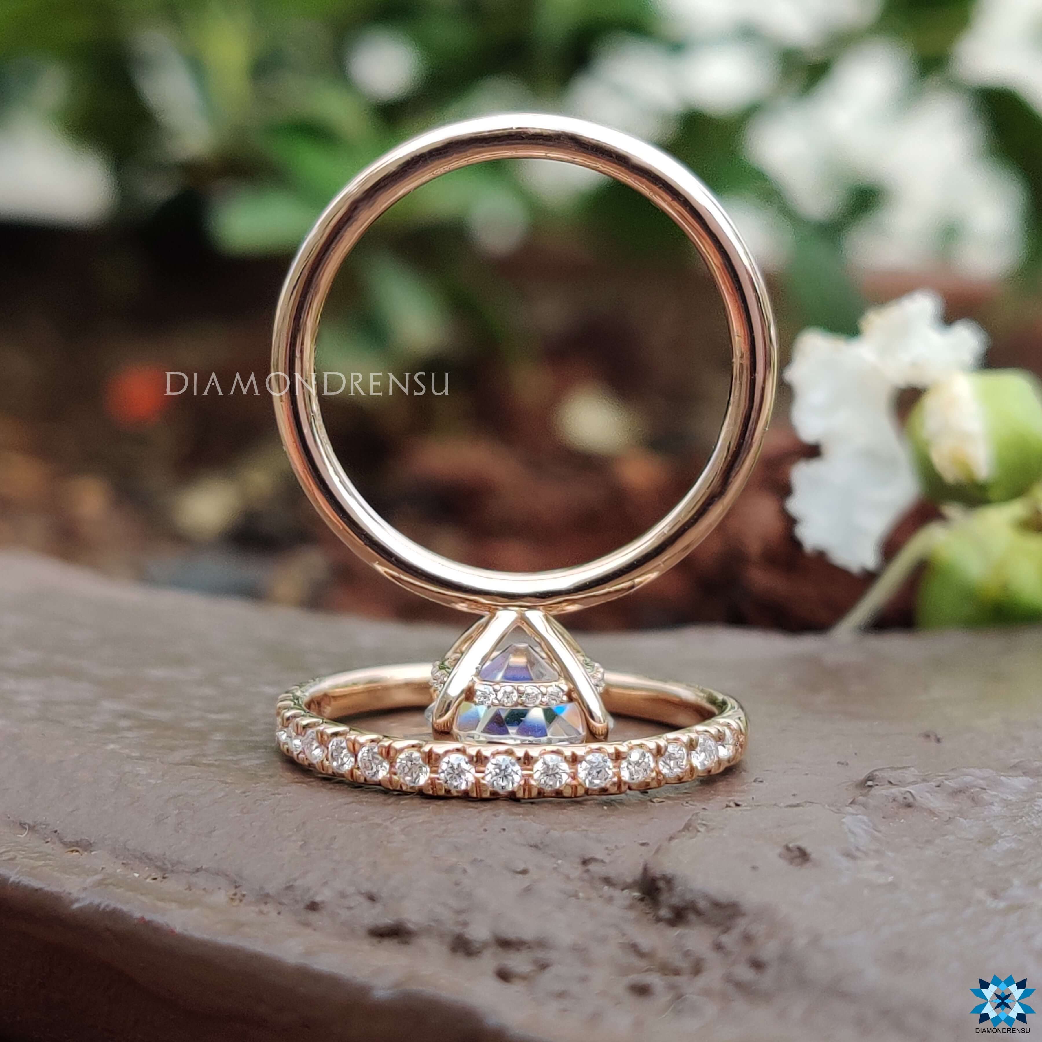 affordable moissanite engagement - diamondrensu