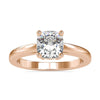 Cushion cut diamond engagement ring with stunning brilliance and elegance.
