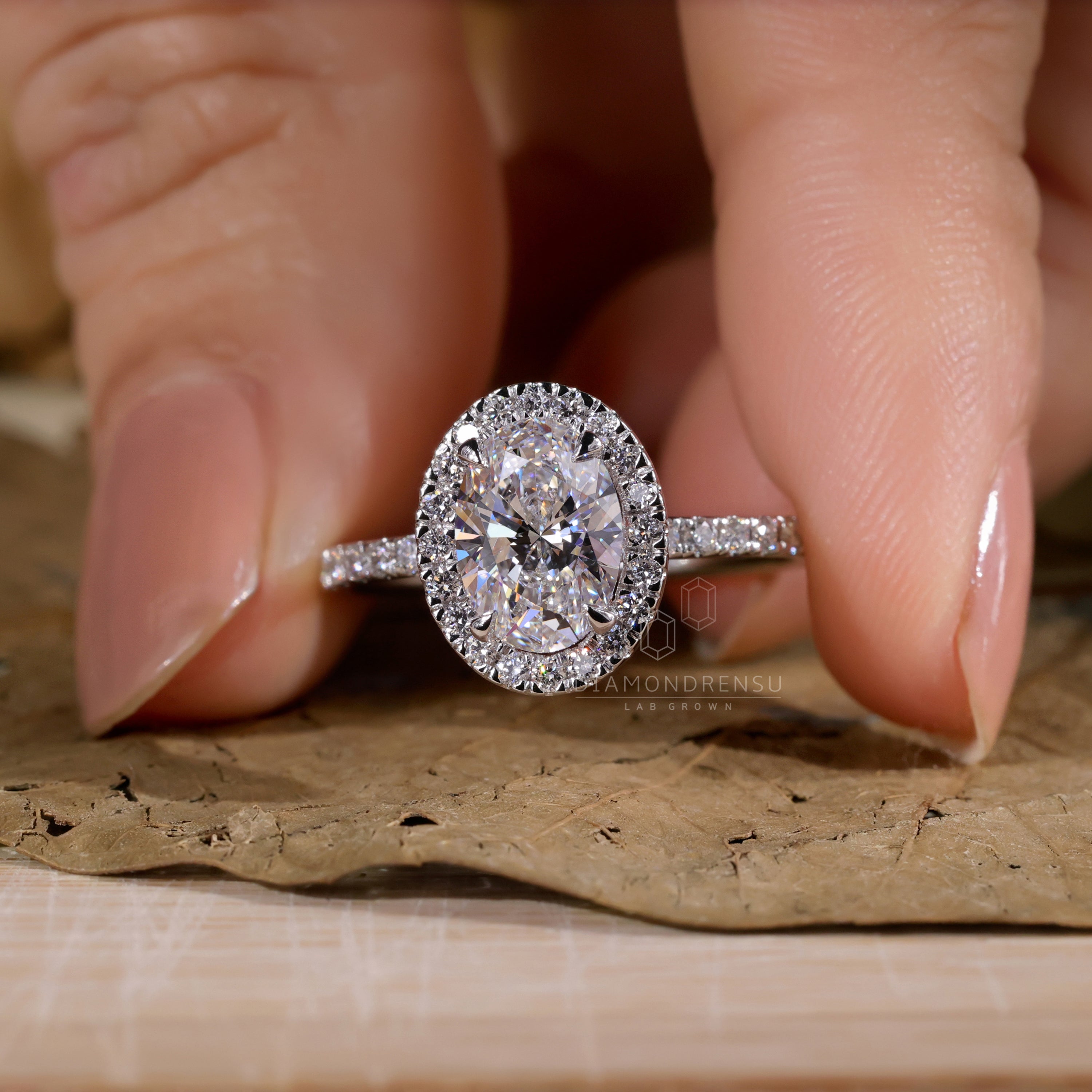 diamond engagement ring - diamondrensu