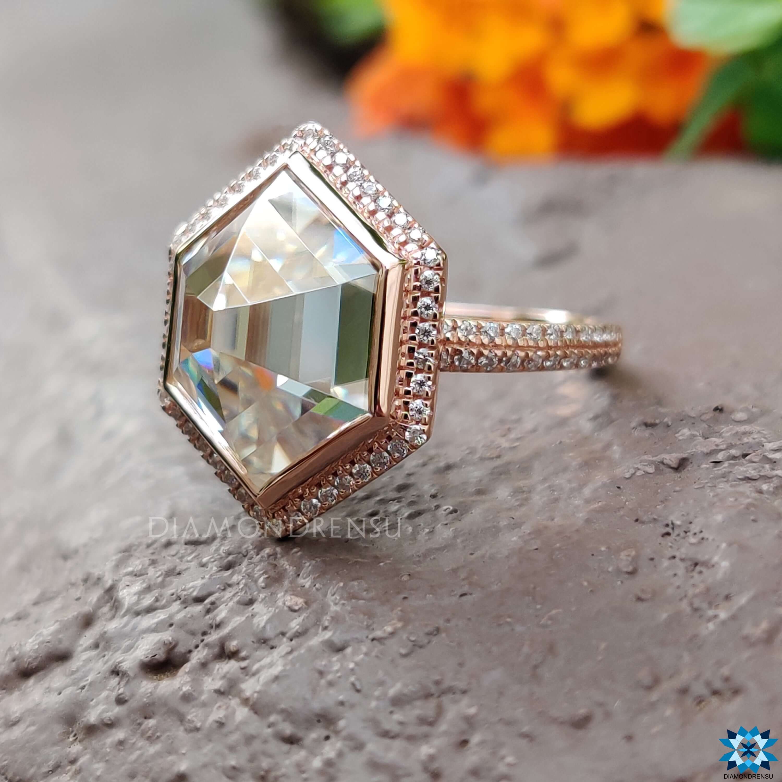 customized moissanite jewelry - diamondrensu