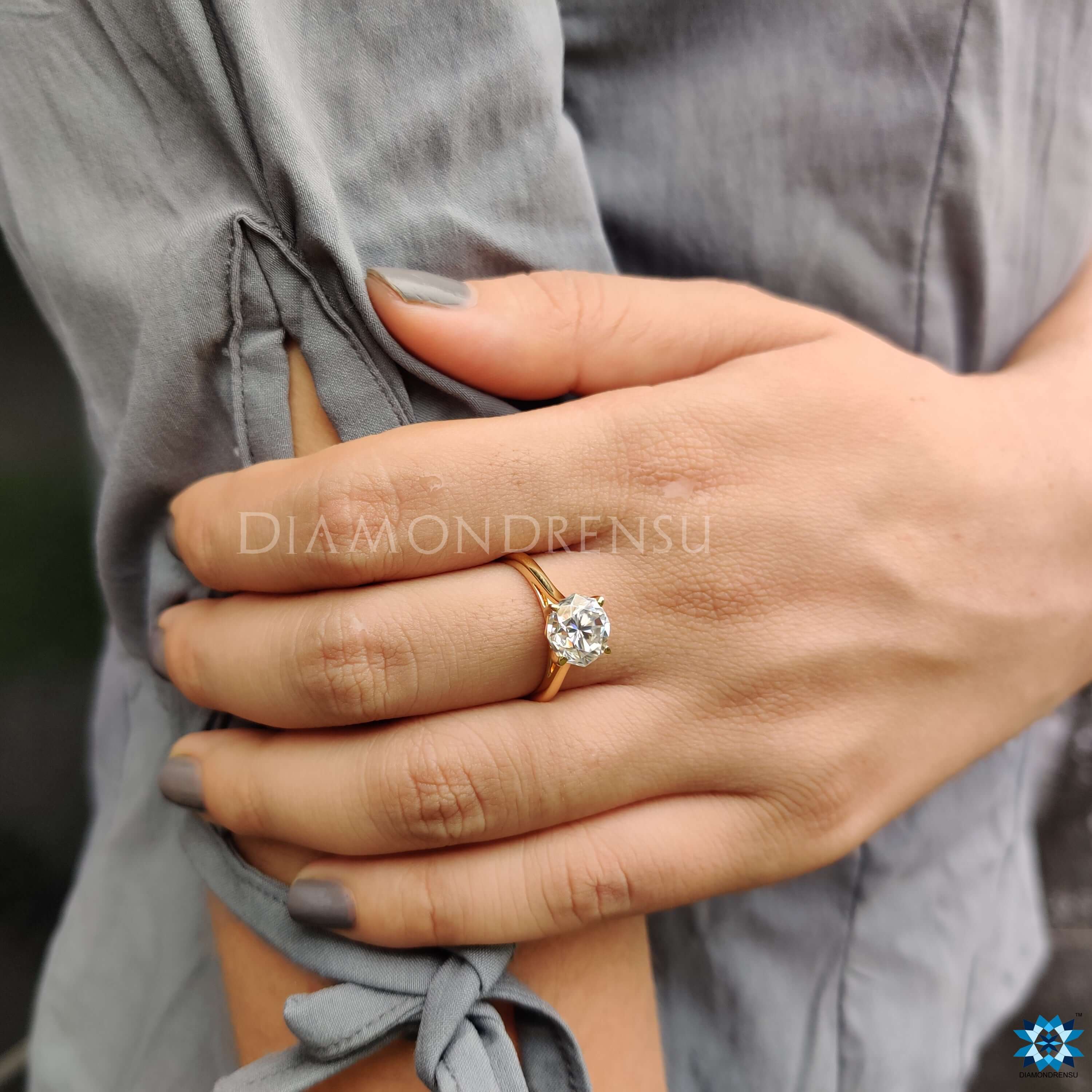 classic solitaire ring