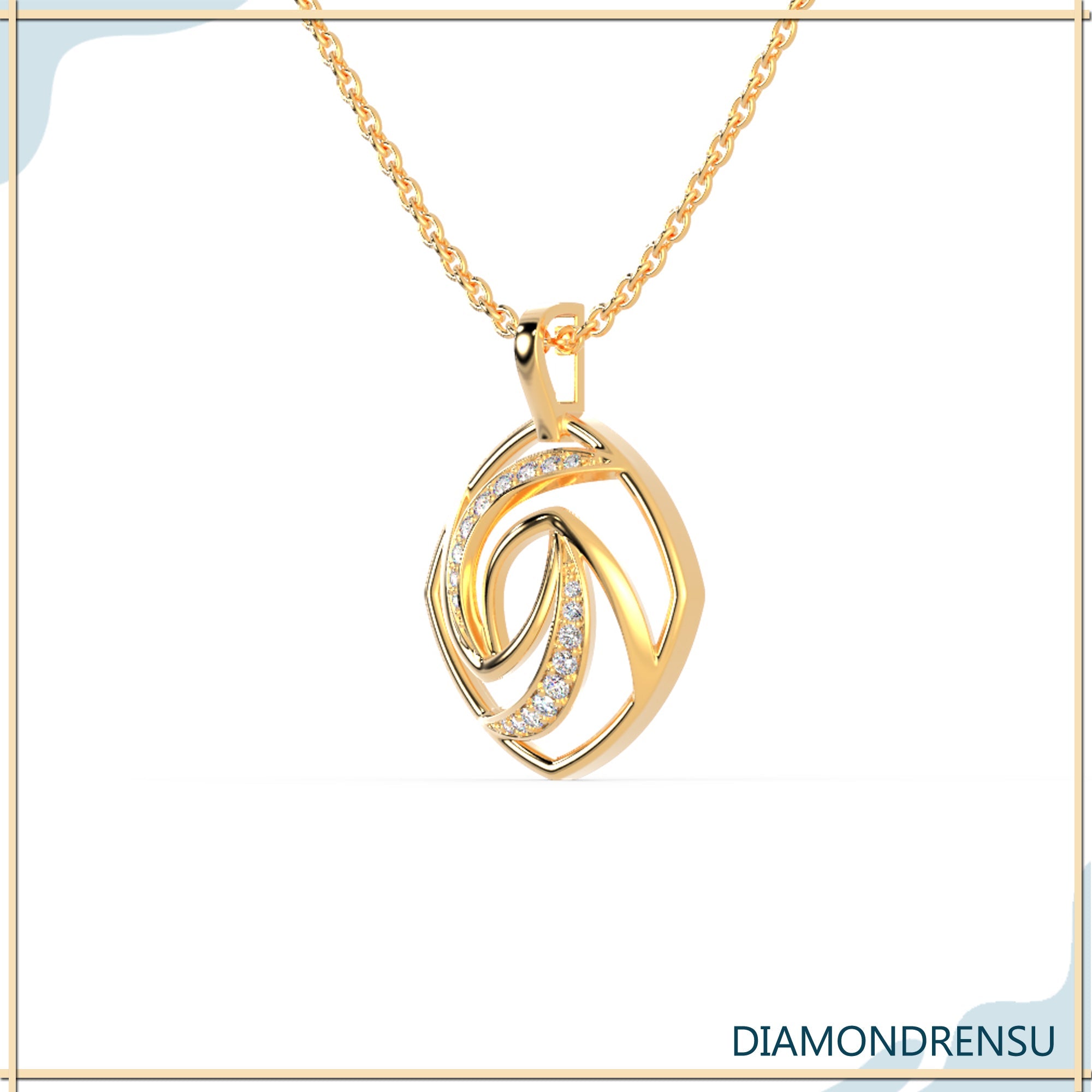 pendant necklace - diamondrensu