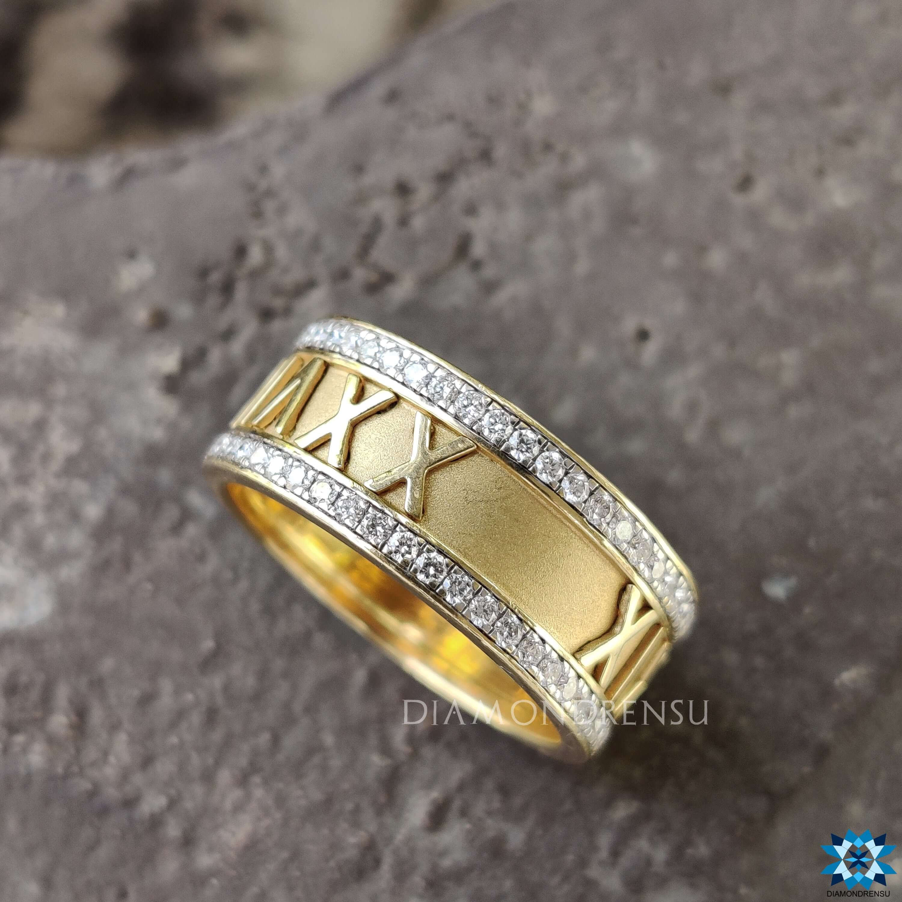 Personalized wedding band