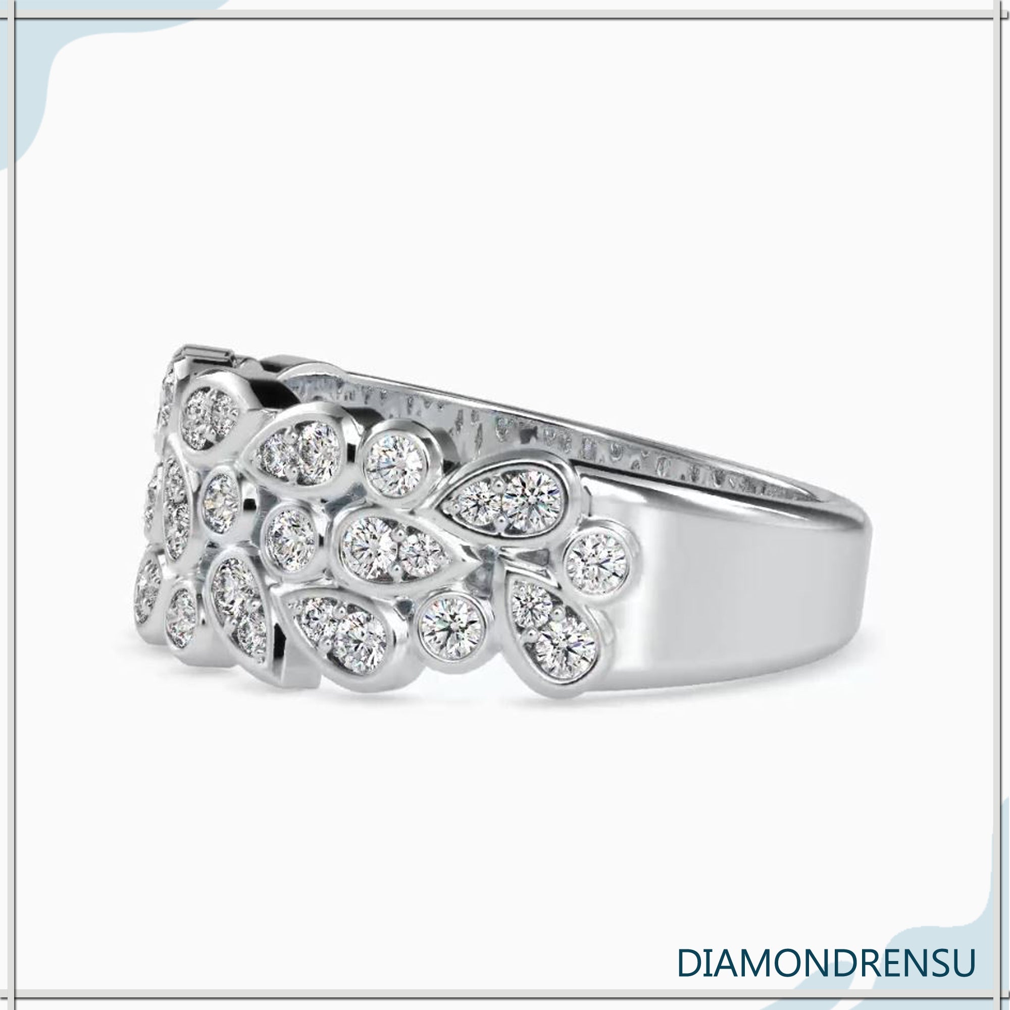 white gold wedding band - diamondrensu