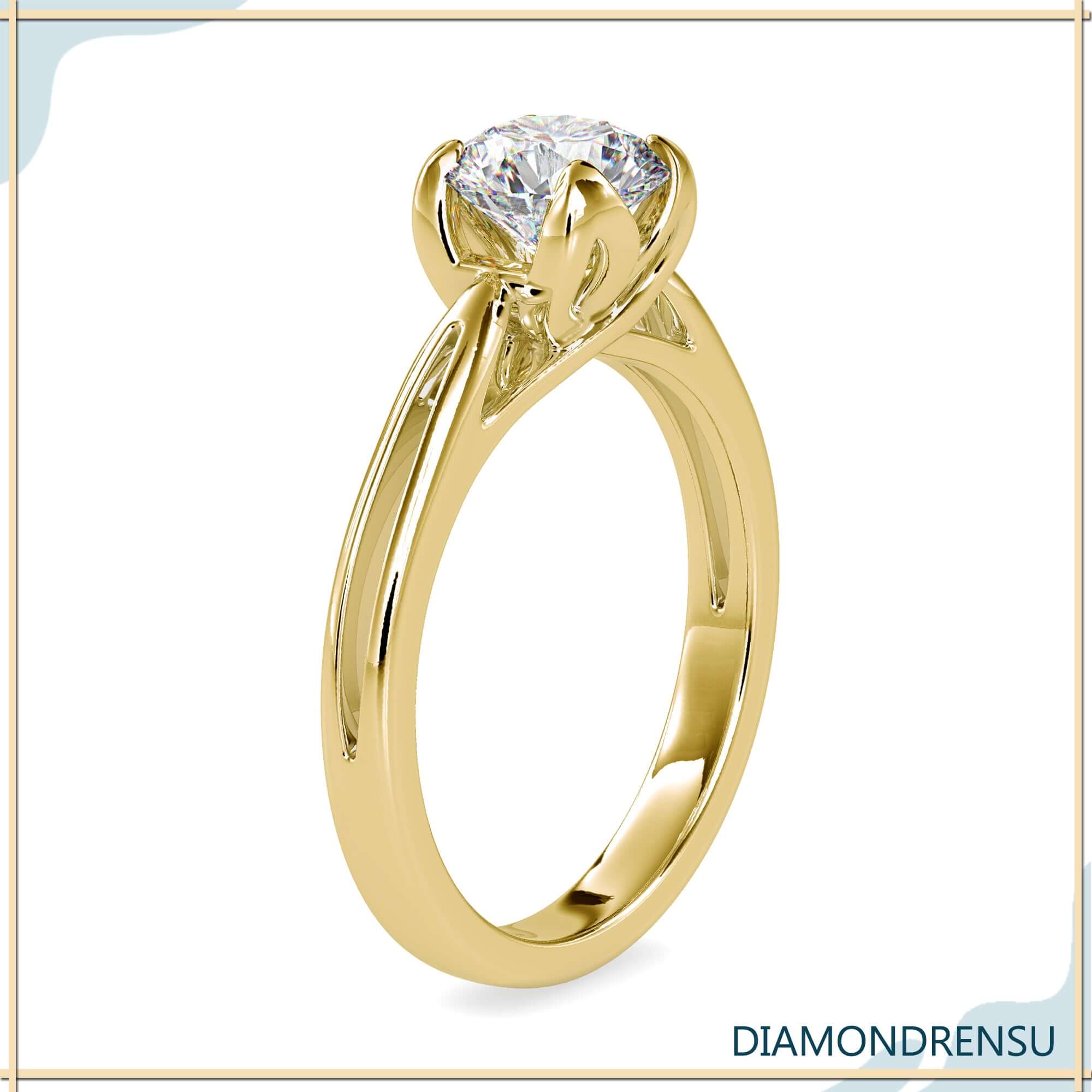 round cut ring - diamondrensu