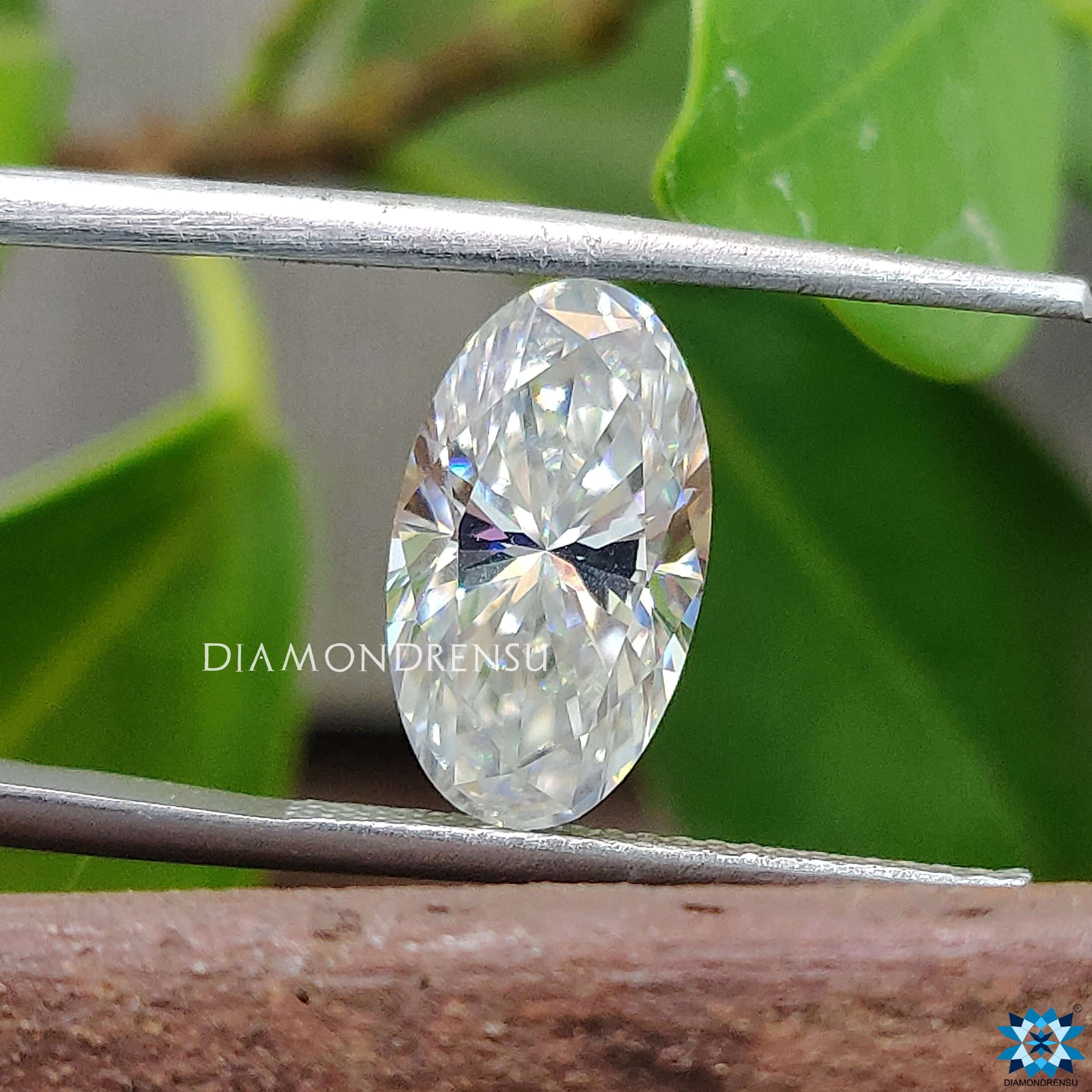 moissanite vs diamond - diamondrensu