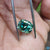 green moissanite