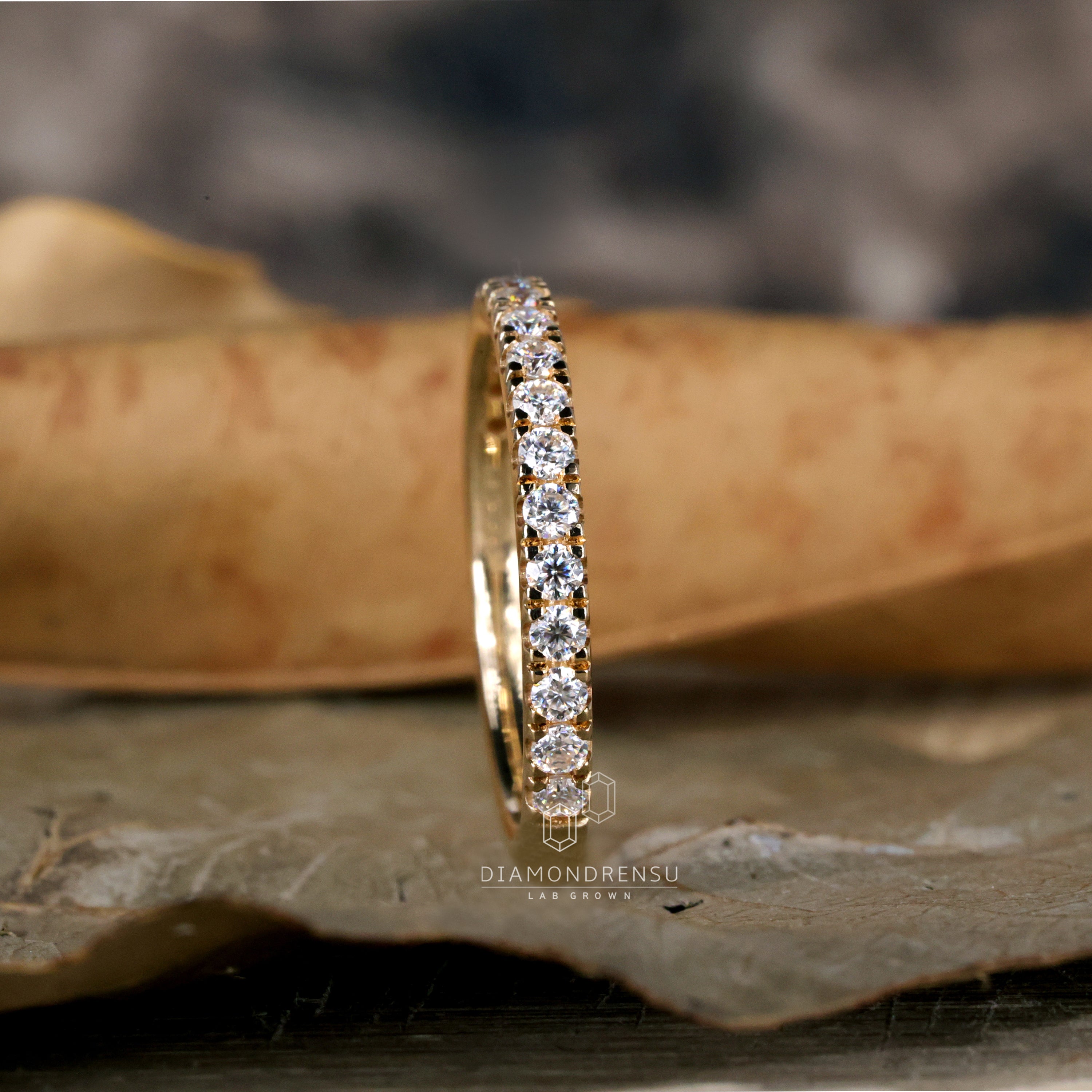 lab created diamond wedding band - diamondrensu