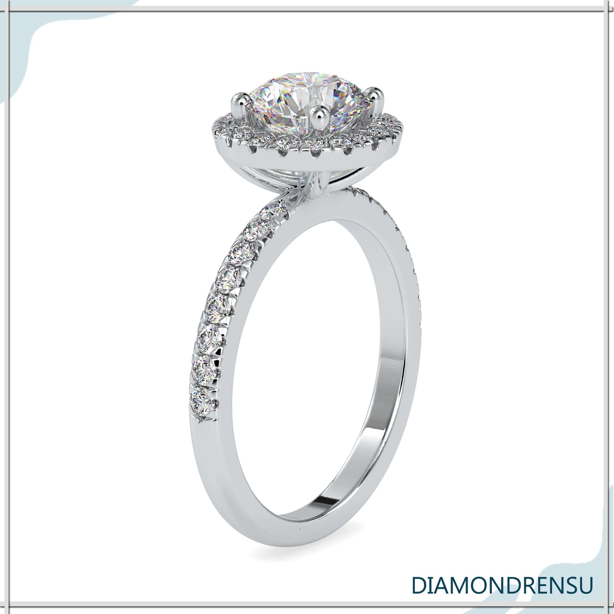 affordable moissanite engagement rings - diamondrensu